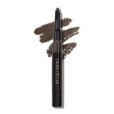 LAURA GELLER NEW YORK Sculpt-n-Stay Waterproof Brow Pencil & Gel- Dark Brown