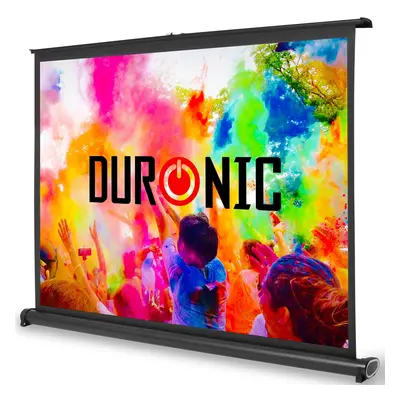 Duronic DPS40/43 40" Desktop Projector Screen, Inch Wall Mountable HD Projector Screen with 4:3 