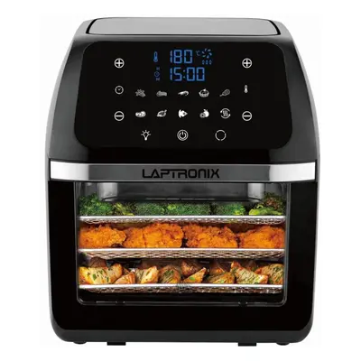 Laptronix 1800W Digital Air Fryer - 12L Capacity