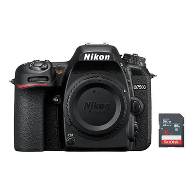 NIKON D7500 Body + 16GB SD card