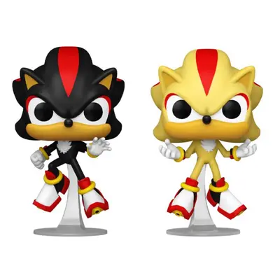 Sonic Shadow & Super Shadow US Exclusive Glow Pop! Vinyl 2pk