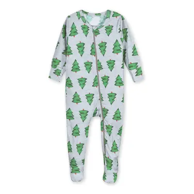 gerber Unisex Baby Toddler Buttery Soft Snug Fit Footed Pajamas with Viscose Made from Eucalyptu