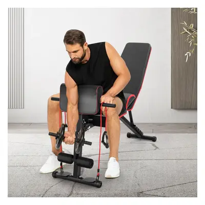 Foldable Dumbbell Bench Weight Training Fitness Incline Workout Gym