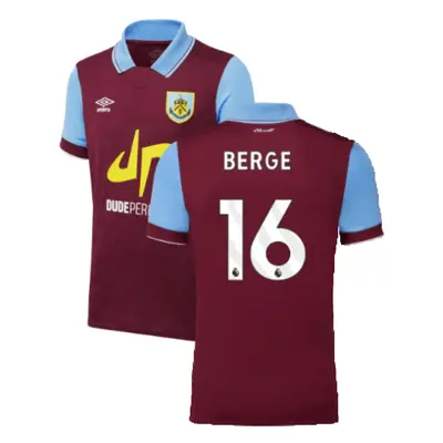 (XLB) Burnley Home Shirt (Kids) (Berge 16)