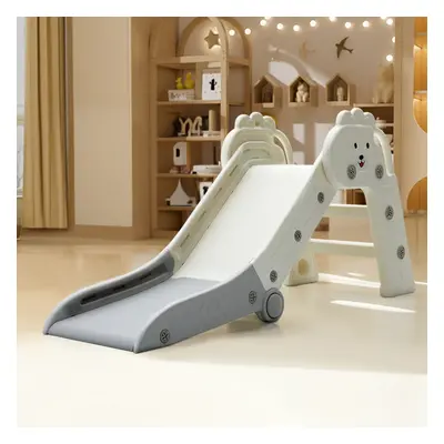 Adorable Folding Plastic Lion Slide for Toddlers