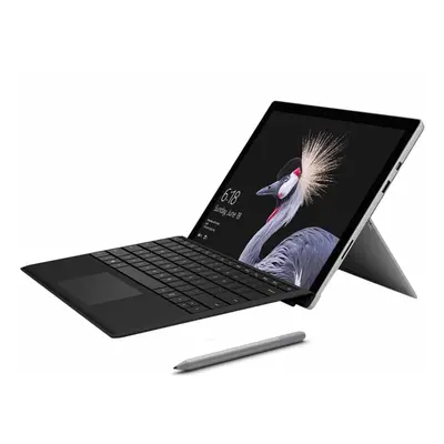 Laptop Microsoft Surface Pro i5-7300u Silver Intel 12.3 "Touch Screen GB RAM GB SSD+Keyboard Mic