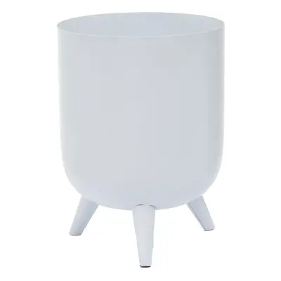 Easy To Maintain White Vase, Iron Constructed Flower Vase, Classic And Timeless Design Vase For 