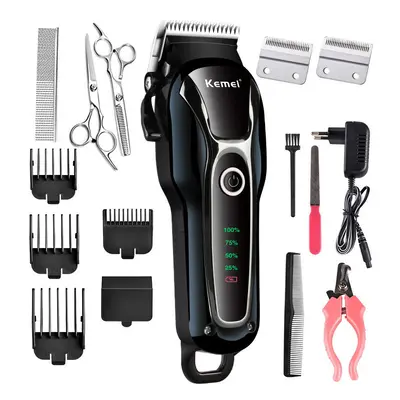 100-240v rechargeable professional dog hair trimmer for cat cutter grooming machine hair remove