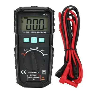 Mini Digital Multimeter Multimeter Multi-Functional Portable Automatic Range Avometer Test Machi