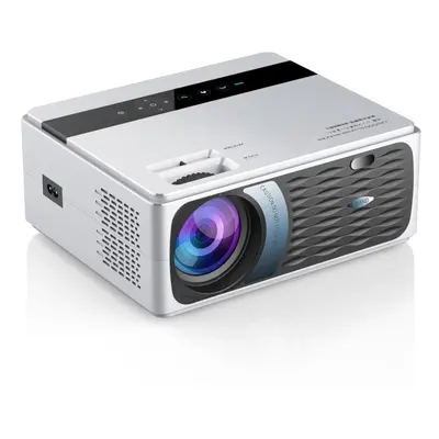 (UK Plug) LCD Projector Lumens Support 1080P Smart LED Projector Home Theater Basic Version