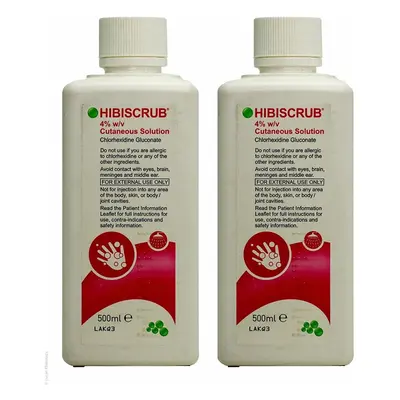 Multibuy 2x Hibiscrub Cutaneous Solution - 500ml