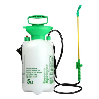 VOXON 5L Pump Action Pressure Sprayer, Garden Knapsack Sprayer