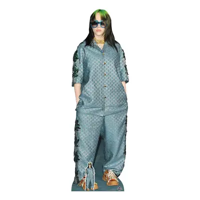 Billie Eilish Blue Outfit Lifesize Cardboard Cutout / Standee / Standup