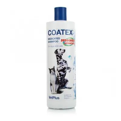 Coatex Medicated Shampoo For Dogs Antibacterial Anti-Fungal 500ml