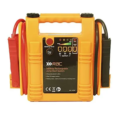 RAC Amp Rechargeable Jump Start System HP082 - For Car Batteries up to 1500cc Petrol or 1200cc D