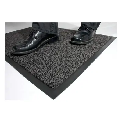 (Grey, 120cm x 180cm) ABASEEN HEAVY DUTY NON SLIP RUBBER BARRIER RUG