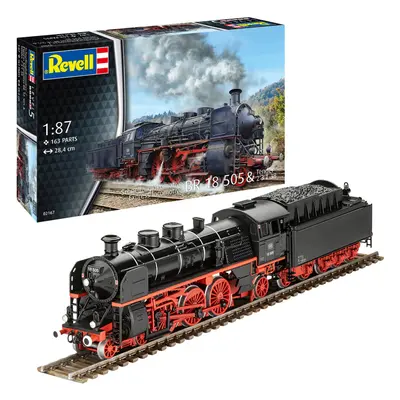 Revell Express Locomotive BR 505 w/Tender 2'3' T38 1:87 Model Kit