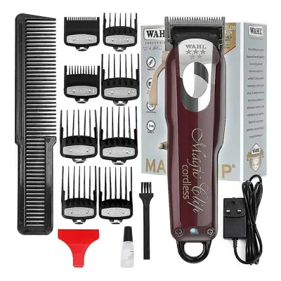 5 Star Cordless Magic Clip Professional Hair Clippers Trimmers Pro Lightweight Haircutting Kit S