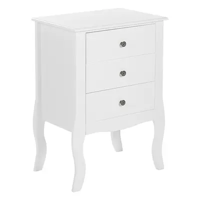 Bedside Table LANE White