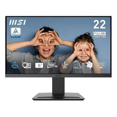 MSI PRO MP223 E2 21.45-Inch Full HD Office Monitor x Resolution, 100Hz, Eye-Friendly Screen, Til