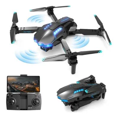 (as the picture, One Size) Drone With 1080p Hd Camera For Kids And Adults, Rc Quadcopter Foldabl