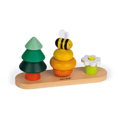 Janod WWF Forest Adorable Stacker Wooden Early Year & Learning Toy