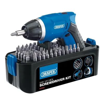 3.6V Cordless Li-ion Screwdriver Kit