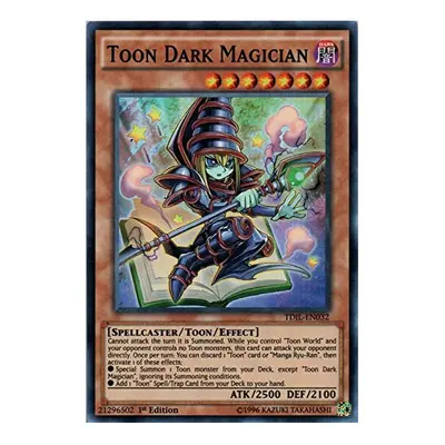 Yu-Gi-Oh! - Toon Dark Magician (TDIL-EN032) - The Dark Illusion - 1st Edition - Super Rare