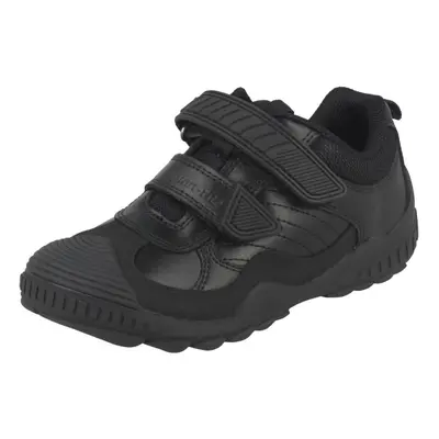 (UK Child, Black) Boys Startrite School Shoes Extreme Pri - H Fit