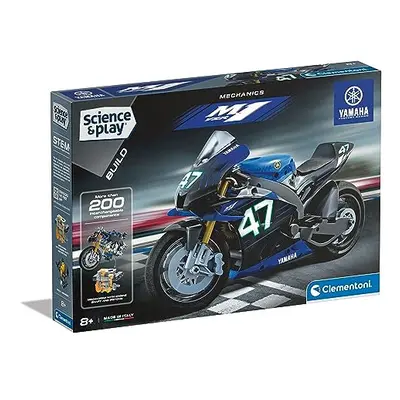 75084 Play Yamaha Motorbike M1-Building Set, Mechanics, Scientific, Science Kit for Kids Years, 