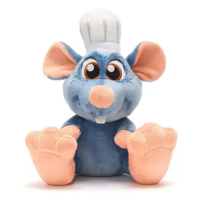 Official Remy Big Feet Soft Toy, Ratatouille, 35cm/13.7â, Small Cuddly Rat Kids Plush Characte