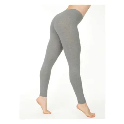 (Grey, XL) Women High Waist Yoga Fitness Pants Stretch Leggings