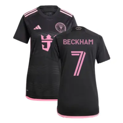 (XL) Inter Miami Away Shirt (Womens) (Beckham 7)