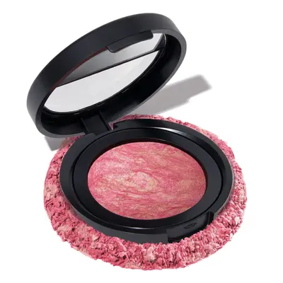 LAURA GELLER NEW YORK Baked Blush-n-Brighten Marbleized Blush for Cheeks - Sunlit Rose - Satin F