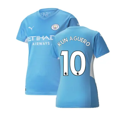 (M) Man City Womens Home Shirt (KUN AGUERO 10)