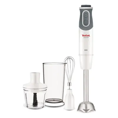 Tefal HB643140 Optichef Quartzite Hand Blender, W, White