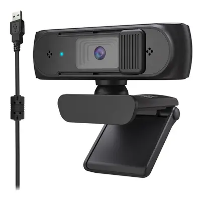 Wired Computer Webcam 1080P 5MP Auto Focus Degree Rotatable Webcam With Privacy Cover Design For