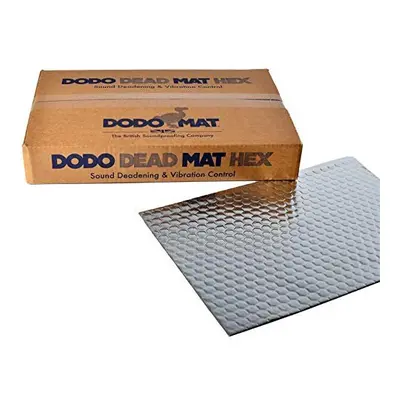 Dodo Mat DEADN Hex sound deadening mat, Sheets, sq.ft (2.8sq.m), car & van sound proofing, vibra