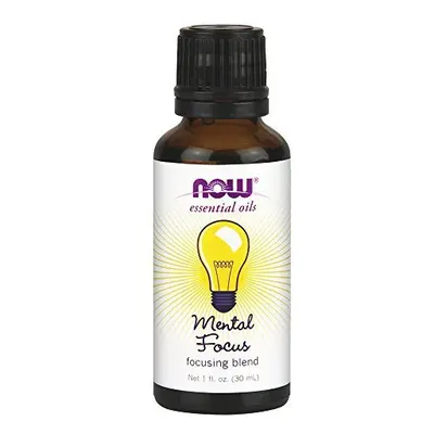 Now Foods Mental Focus Oil Blend, Ounce