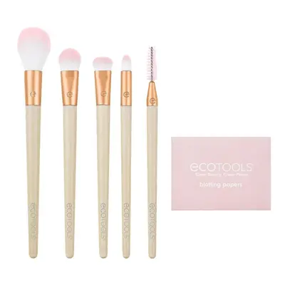 Limited Edition Starry Glow Makeup Brush Kit, Eye, For Shadows, Liner, and Highlighter, Blotting