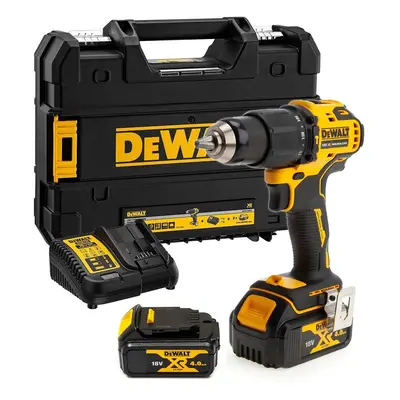 Dewalt DCD709M2T 18v XR Brushless Compact Combi Hammer Drill Tstak - x 4.0ah