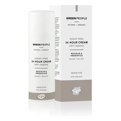 Scent Free 24-Hour Cream 50ml | Natural & Organic Sensitive Face Cream | Day & Night Unperfumed 