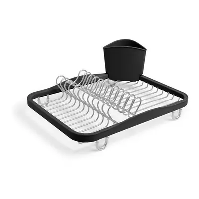 Umbra Sinkin Dish Drying Rack - Black & Smoke