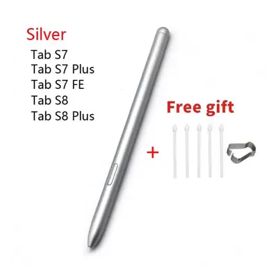 (silver) For Samsung Tablet Stylus Pen For Tab S6 Lite S6lite S7fe S7 S7plus S8 S8plus S8 Ultra 