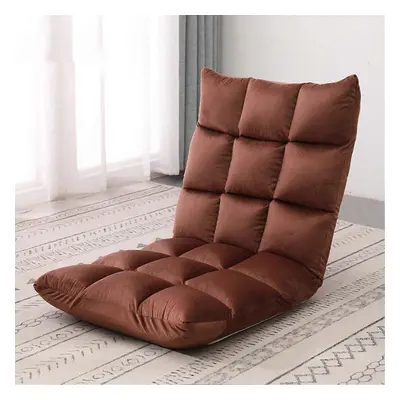 Indoor Adjustable Floor Chair Balcony Floor Cushion Tatami Padded Chair for Indoor Reading Watch