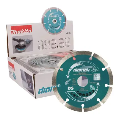 10 x Makita D-61139 SEG Diamond Cutting Disc 125mm Blade Concrete Stone Cutter