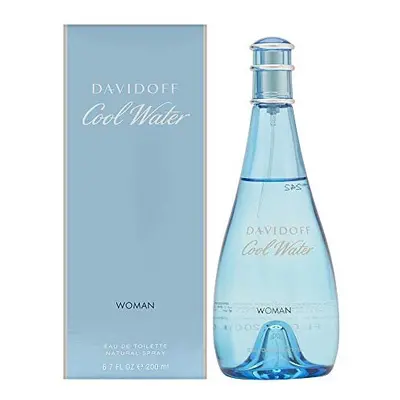 Davidoff Cool Water Woman Eau De Toilette 200Ml Spray