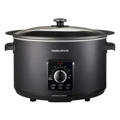 (6.5 Litres) 6.5L Easy Time Slow Cooker, Automatic Heat Settings, Keep Warm Mode, Hob Proof, Cou