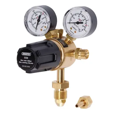 Industrial Gas Bottle Regulator with Double Gauge, bar