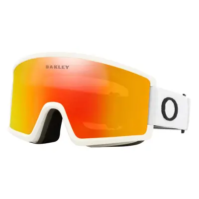 Oakley Target Line OO7120 White w/Fire Iridium Ski Goggles For Men F